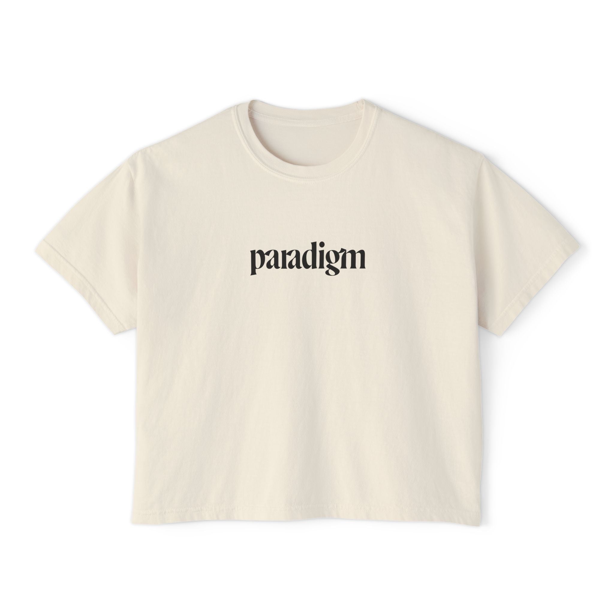 Paradigm Women's Boxy Logo T-Shirt
