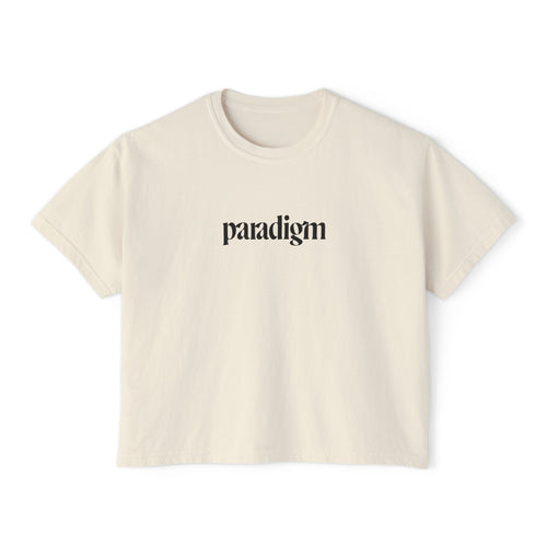Paradigm Women's Boxy Logo T-Shirt
