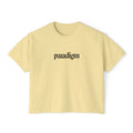 Paradigm Women's Boxy Logo T-Shirt