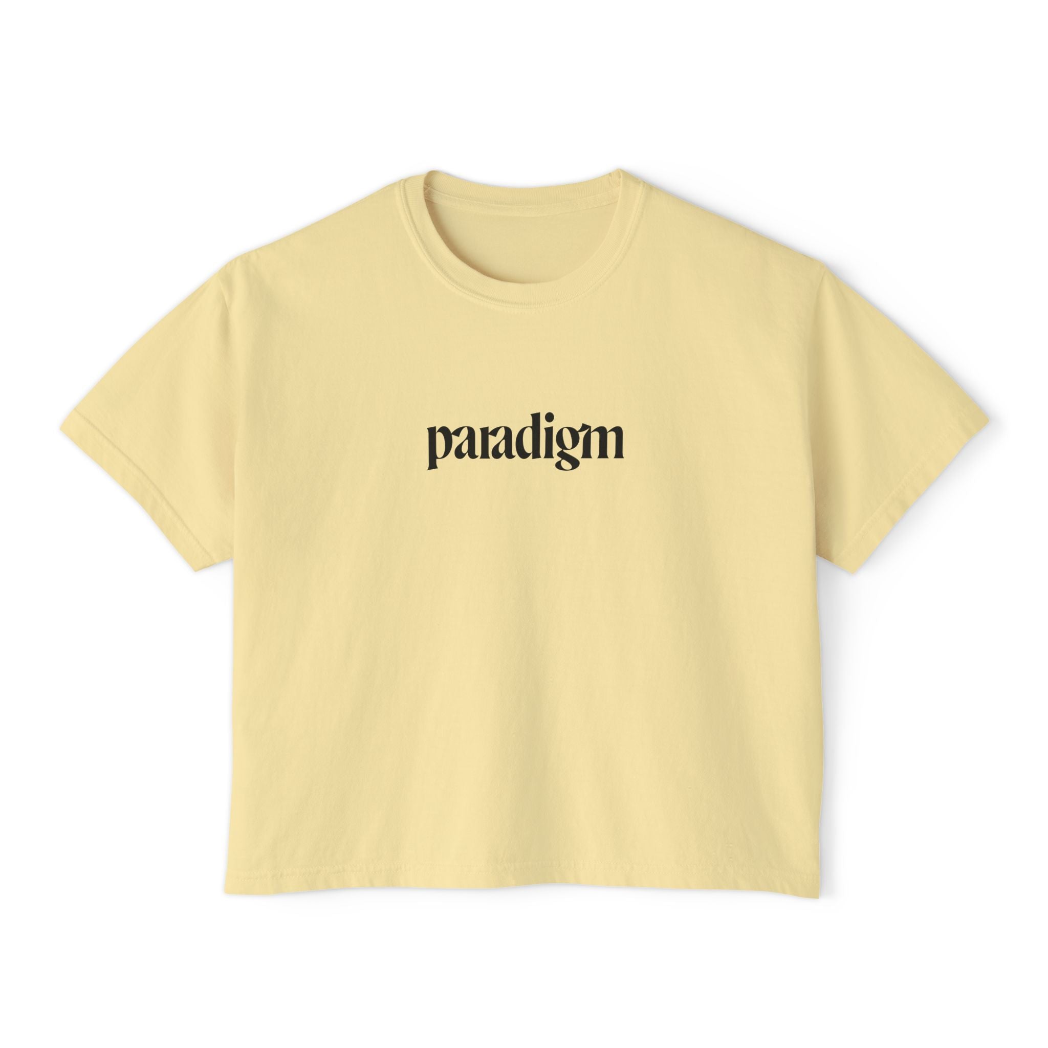Paradigm Women's Boxy Logo T-Shirt