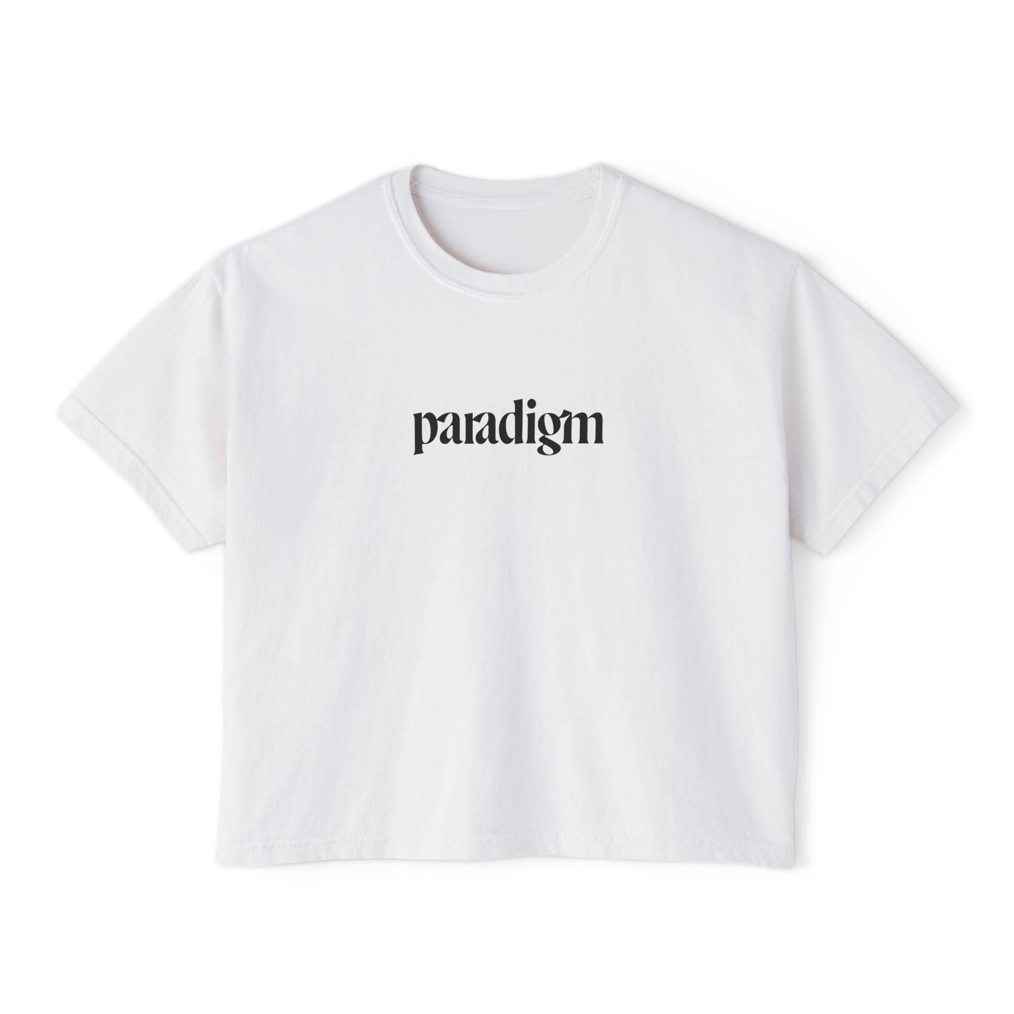 Paradigm Women's Boxy Logo T-Shirt