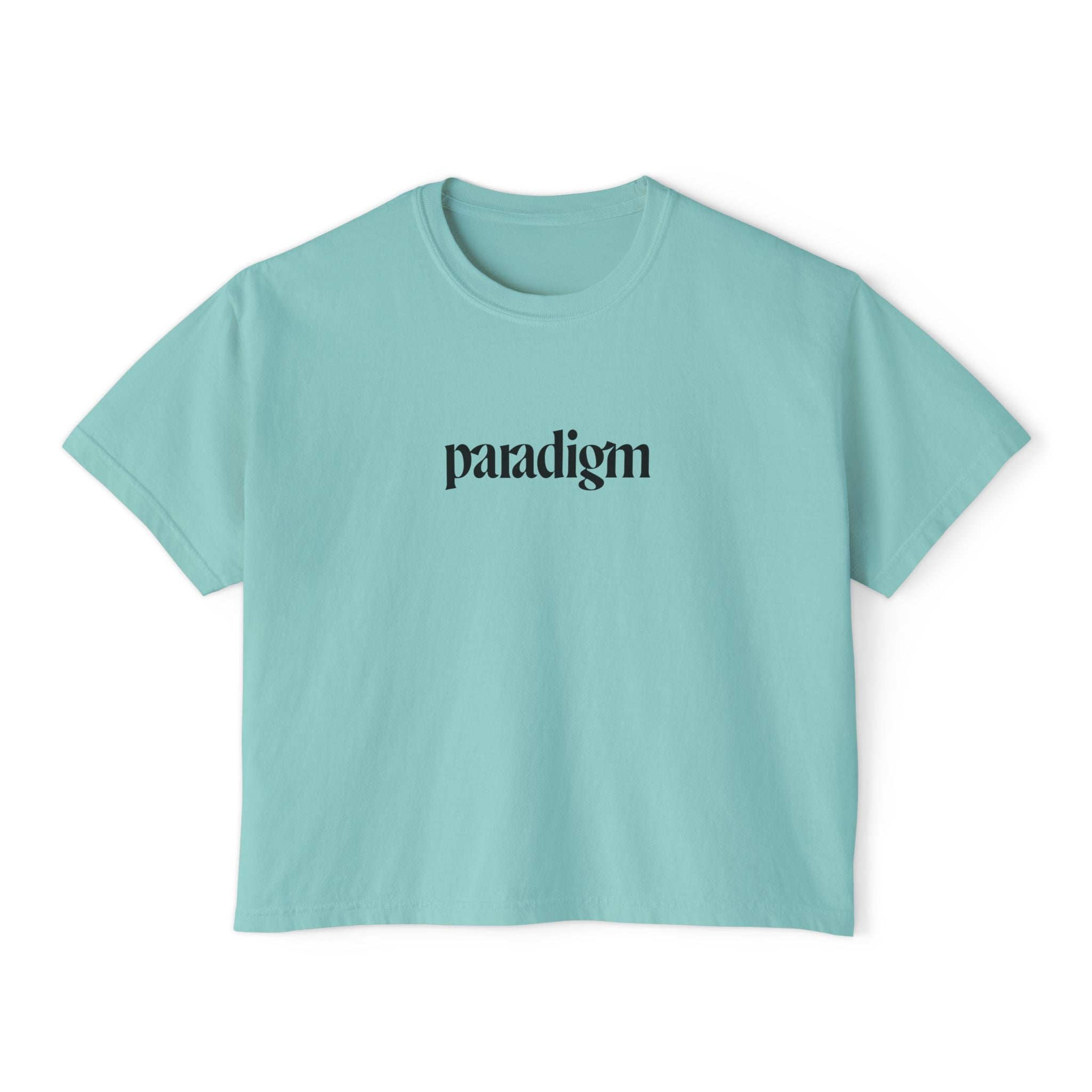 Paradigm Women's Boxy Logo T-Shirt