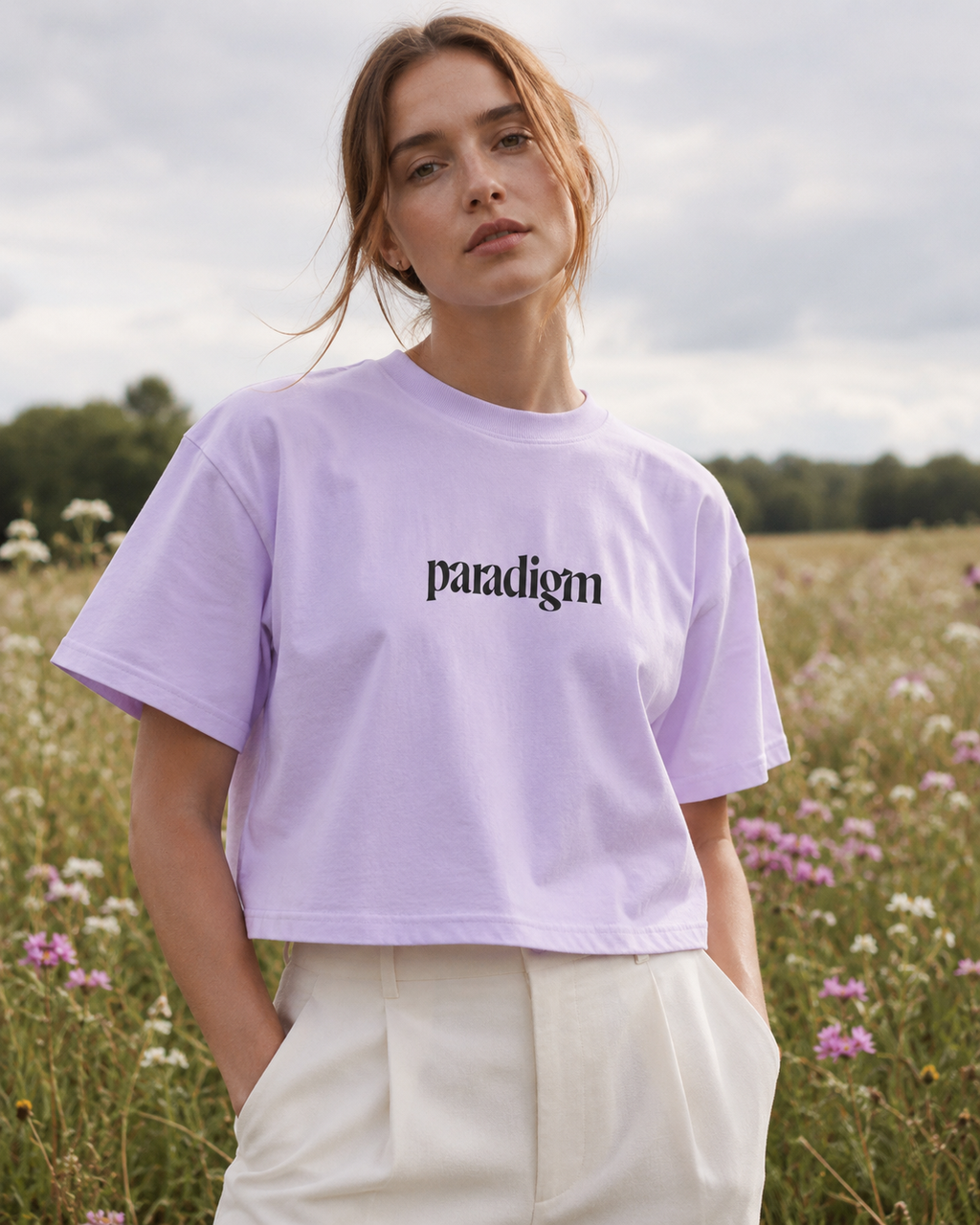 Paradigm Women's Boxy Logo T-Shirt