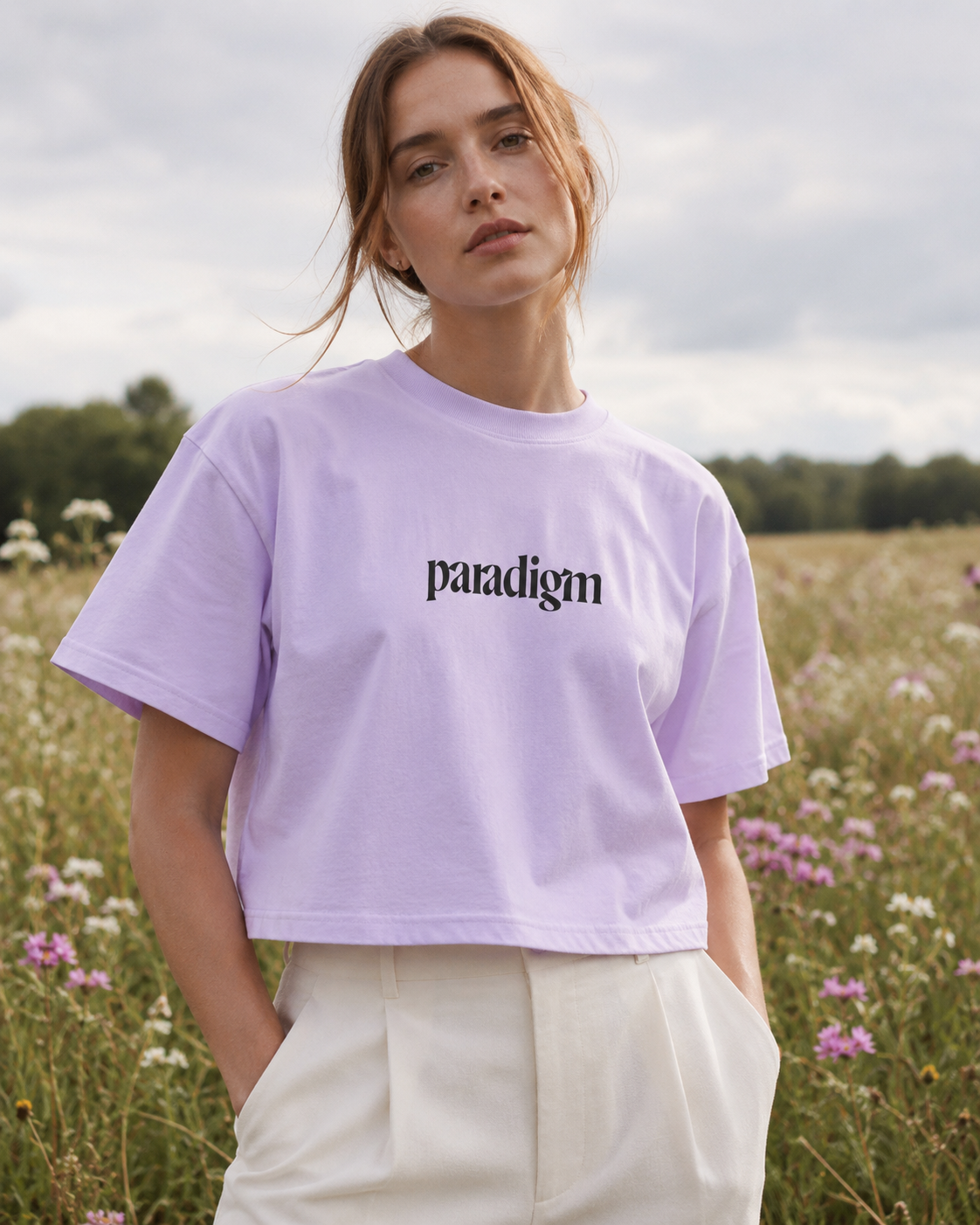 Paradigm Women's Boxy Logo T-Shirt